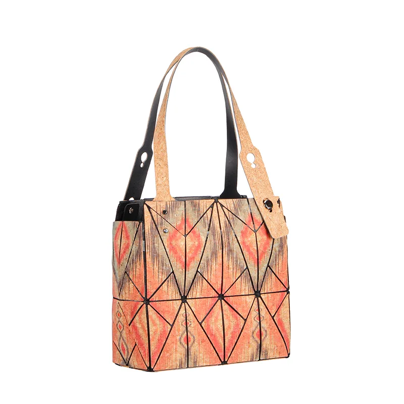 Fashion Textured Soft Cork Handbag