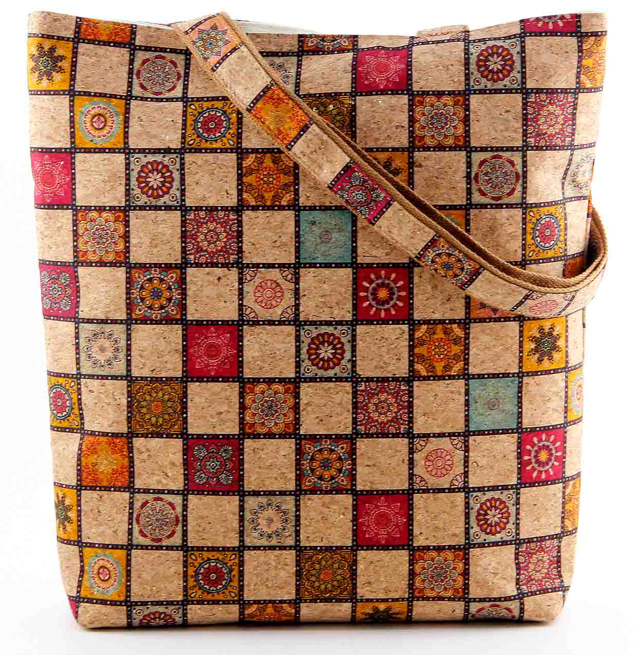 Minimalist Natural Cork Shopping Bag
