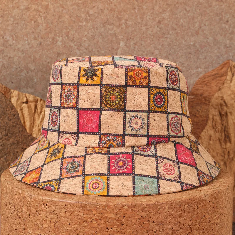 Malapad na Brim Soft Cork Sun Protection Hat